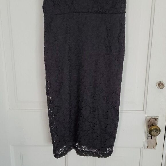 Maurices Black Lace Midi Dress - Picture 4 of 10